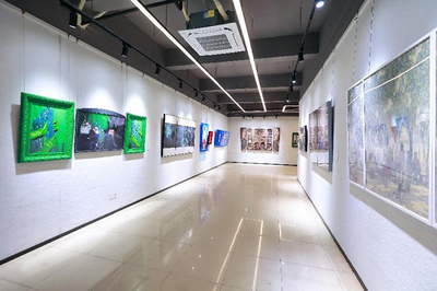 教室变展厅:广州美术学院《首届绘画艺术学院年展》开幕
