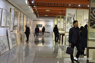 头条 2018新春艺术品交流会启幕,青州市画廊协会合力助推书画产业发展