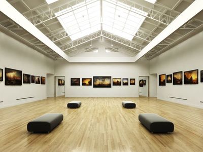 20个高品质室内展会大厅长廊场景